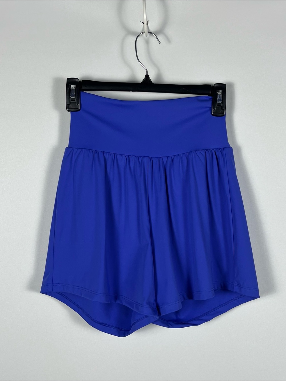 HALARA High-Waist Lined Blue Athletic Shorts Size Small Long Inseam 5”